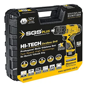 Sgs Akülü Vidalama 12 Volt 1,5 Ah